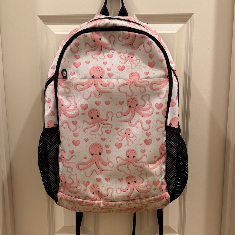 Octopus Kids School Backpack